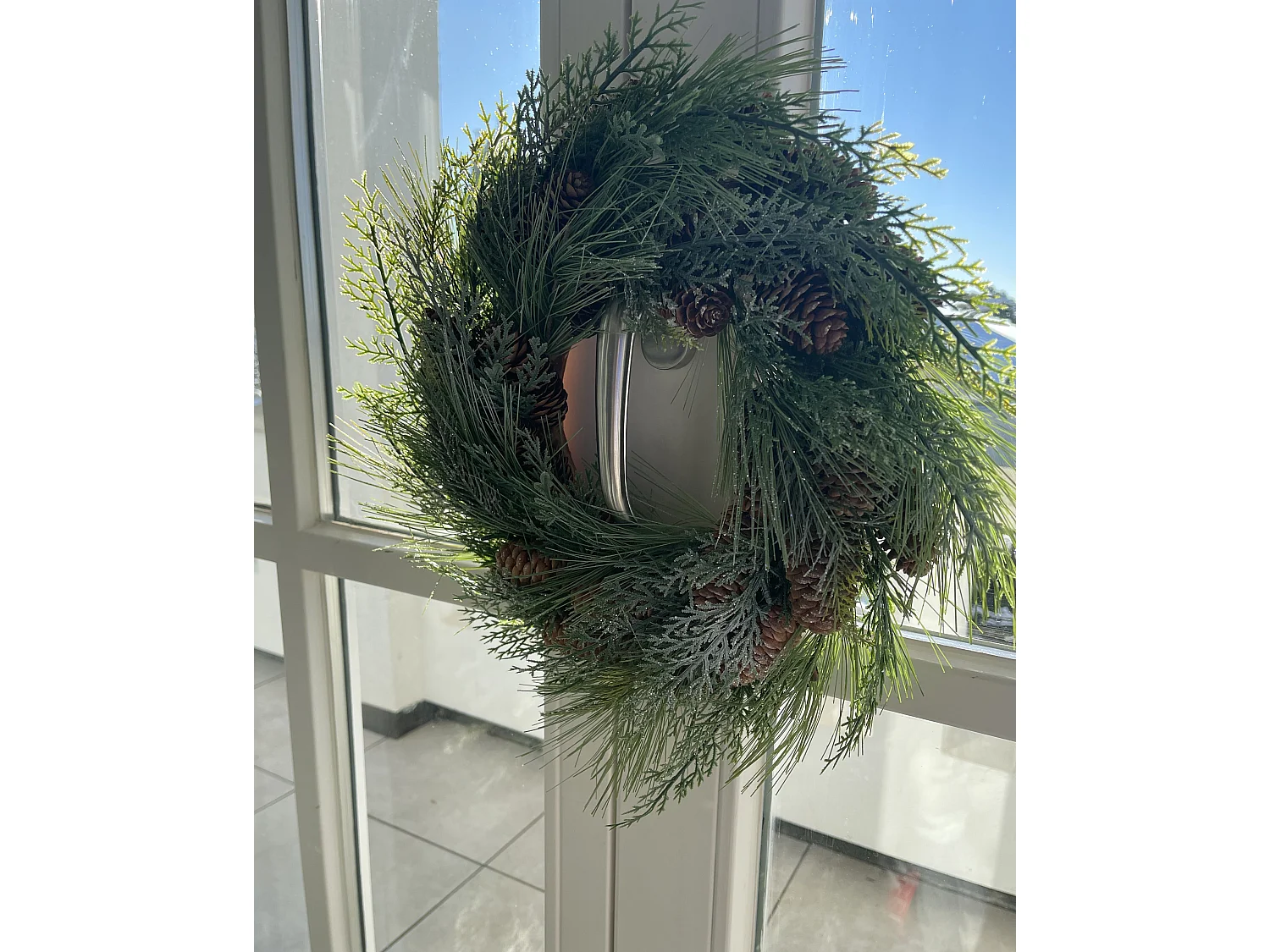 Couronne ⌀ 34 cm verte ASTURIA