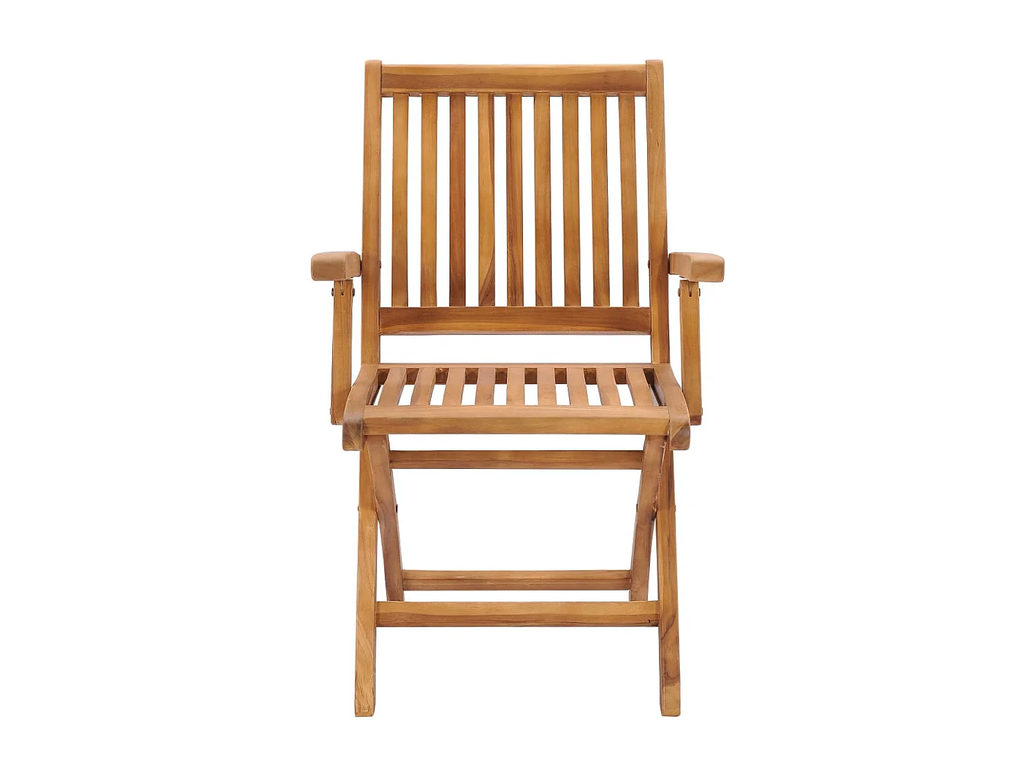 Chaise de jardin 2 pc avec coussin noir Bois de teck massif 11