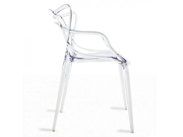 Chaise transparente BELIANO premium – Design & Polyvalente-Transparent