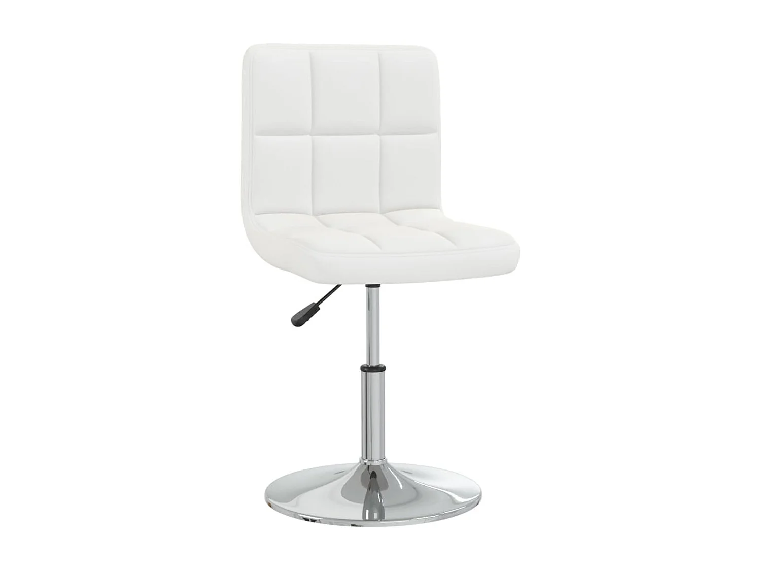 Chaise de salle à manger 6 pc Blanc Similicuir 33