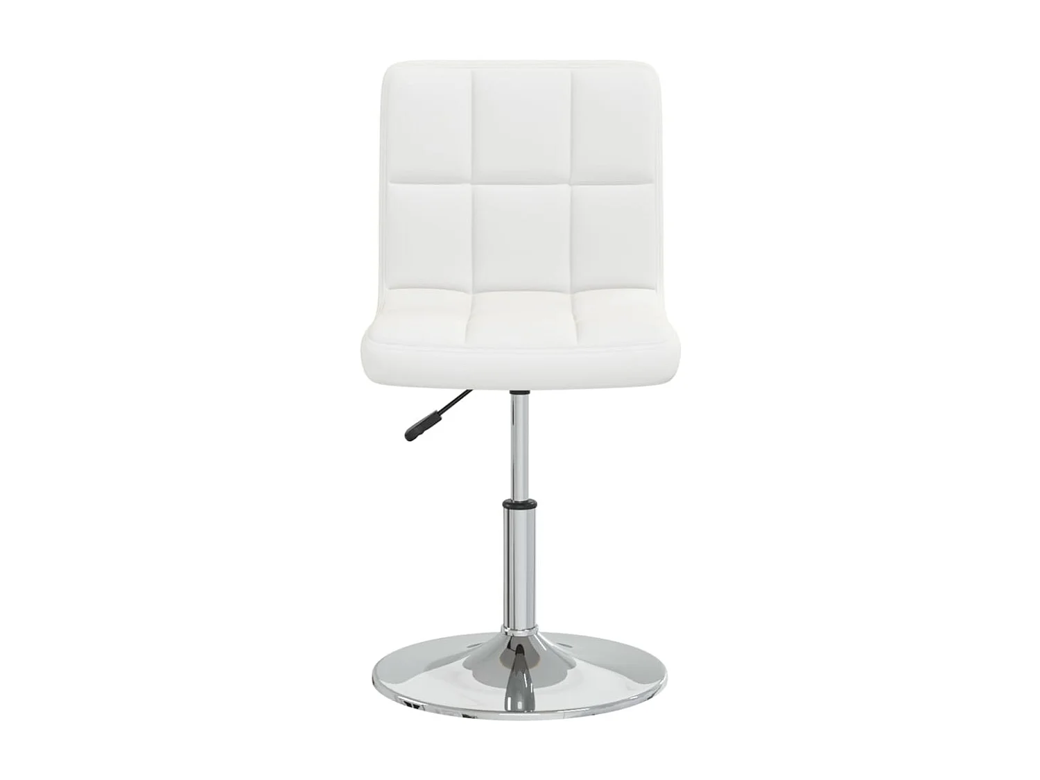 Chaise de salle à manger 6 pc Blanc Similicuir 33