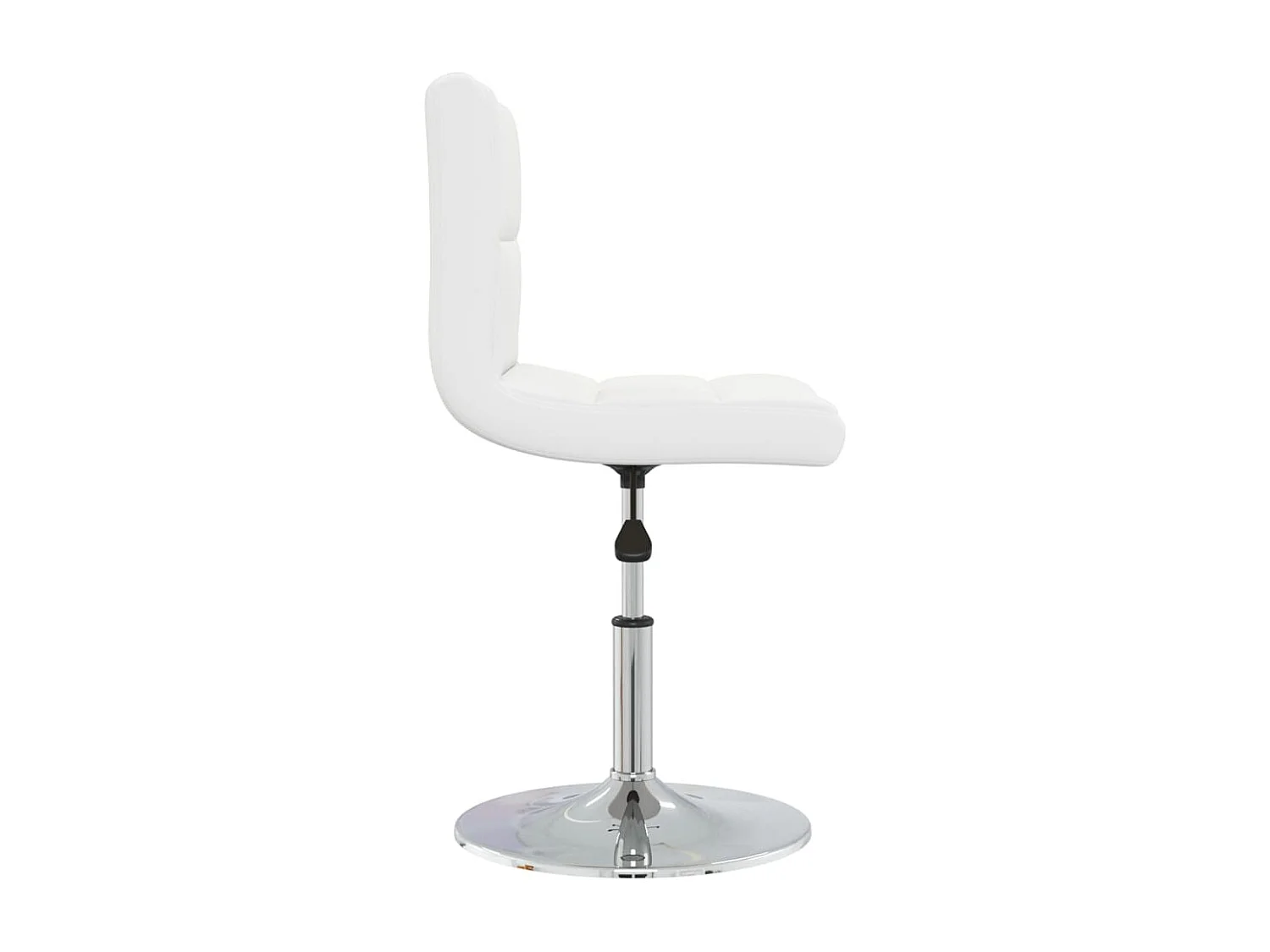 Chaise de salle à manger 6 pc Blanc Similicuir 33