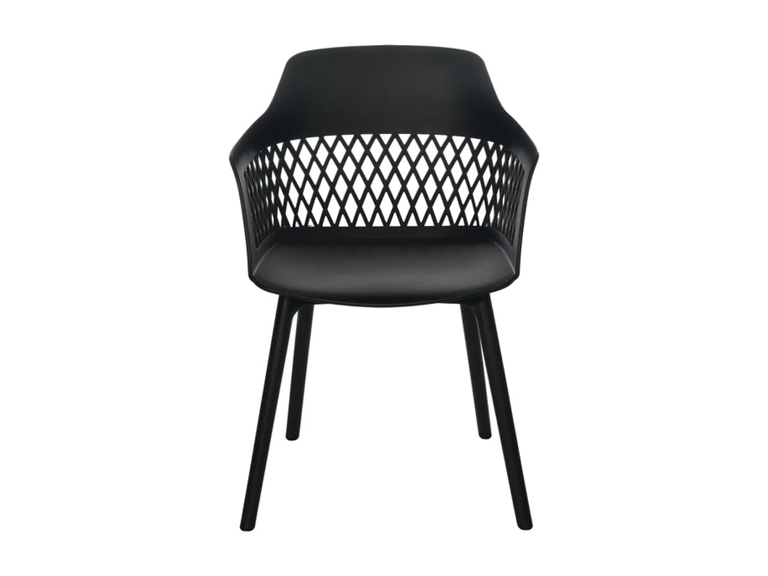 Chaise en polypropylène Kadena-Vert amande