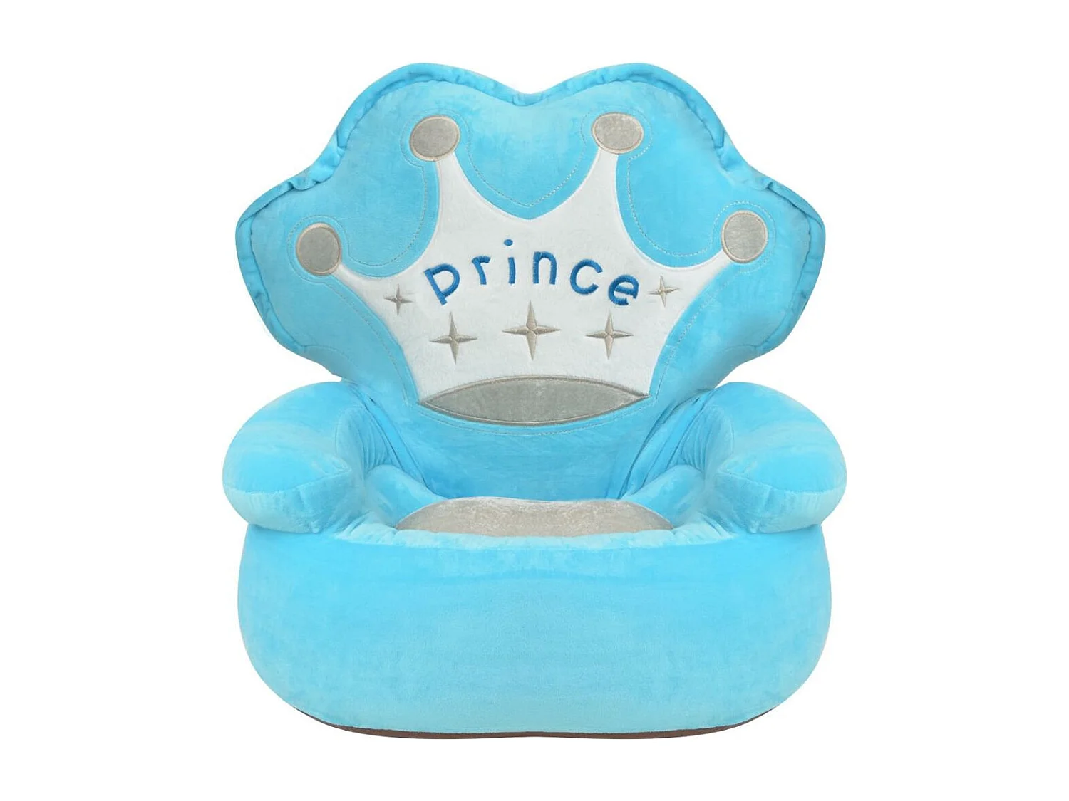 Chaise en peluche pour enfant Prince Bleu