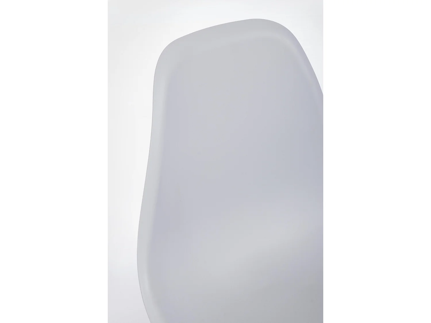 Chaise en polypropylène gris Sebatien - Lot de 4