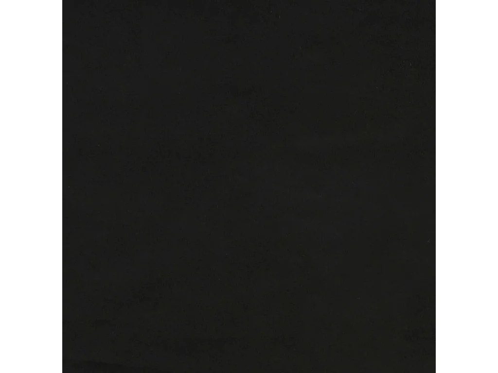 Chaise pivotante de salle à manger 6 pc Noir Velours 57