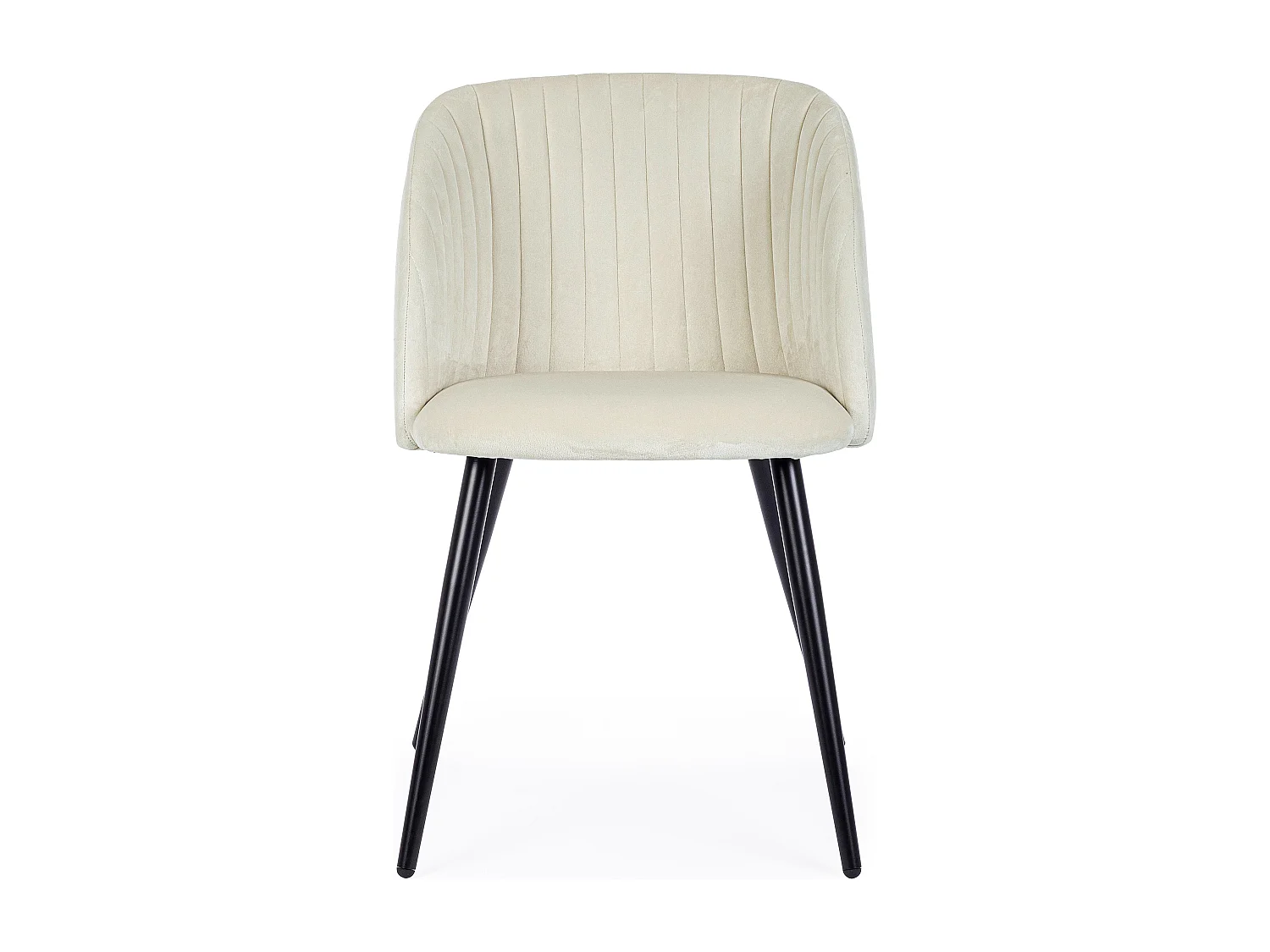 Set van 2 QUENTIN stoelen in gestoffeerd fluweel - Modern comfort-Kleur Room