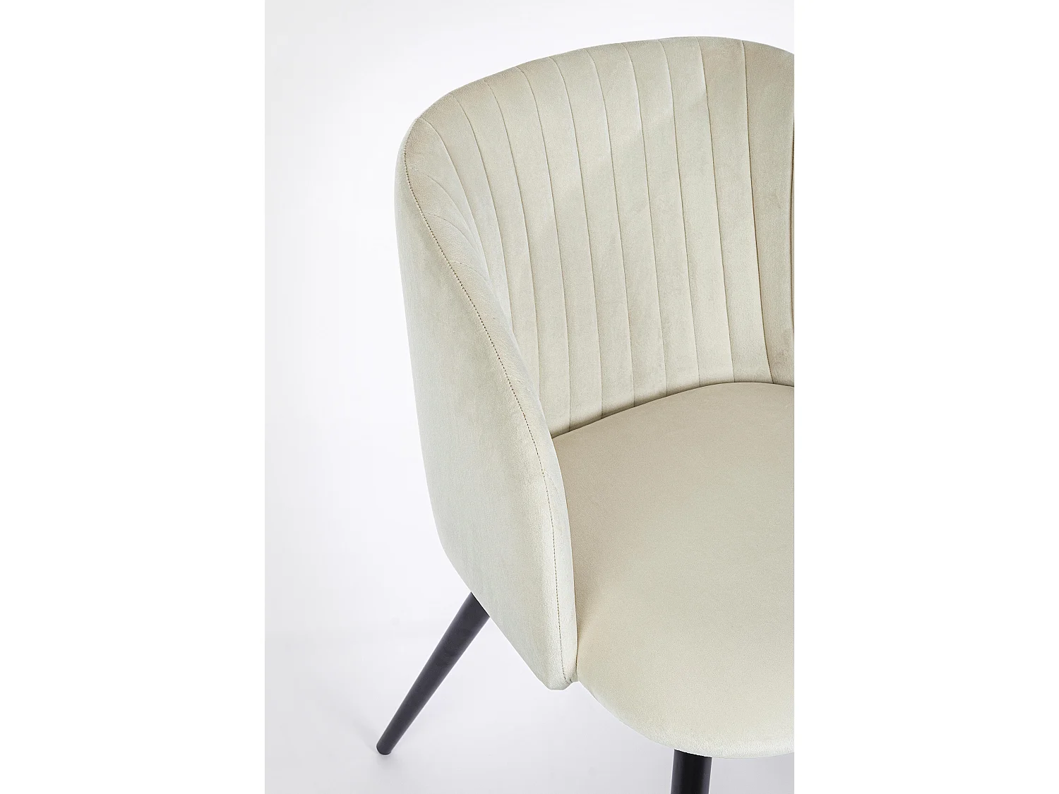 Set van 2 QUENTIN stoelen in gestoffeerd fluweel - Modern comfort-Kleur Room