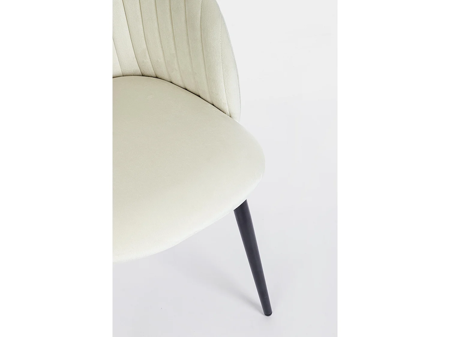 Set van 2 QUENTIN stoelen in gestoffeerd fluweel - Modern comfort-Kleur Room