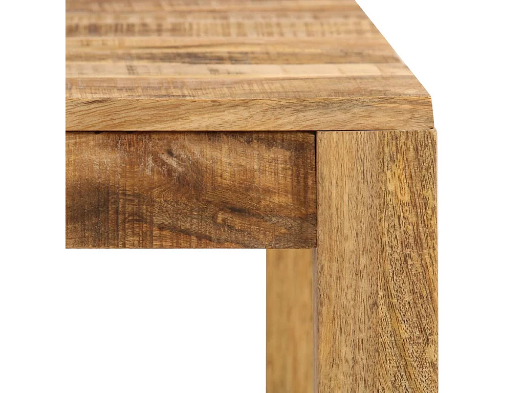 Table de salle à manger Bois de manguier massif 82x80x76