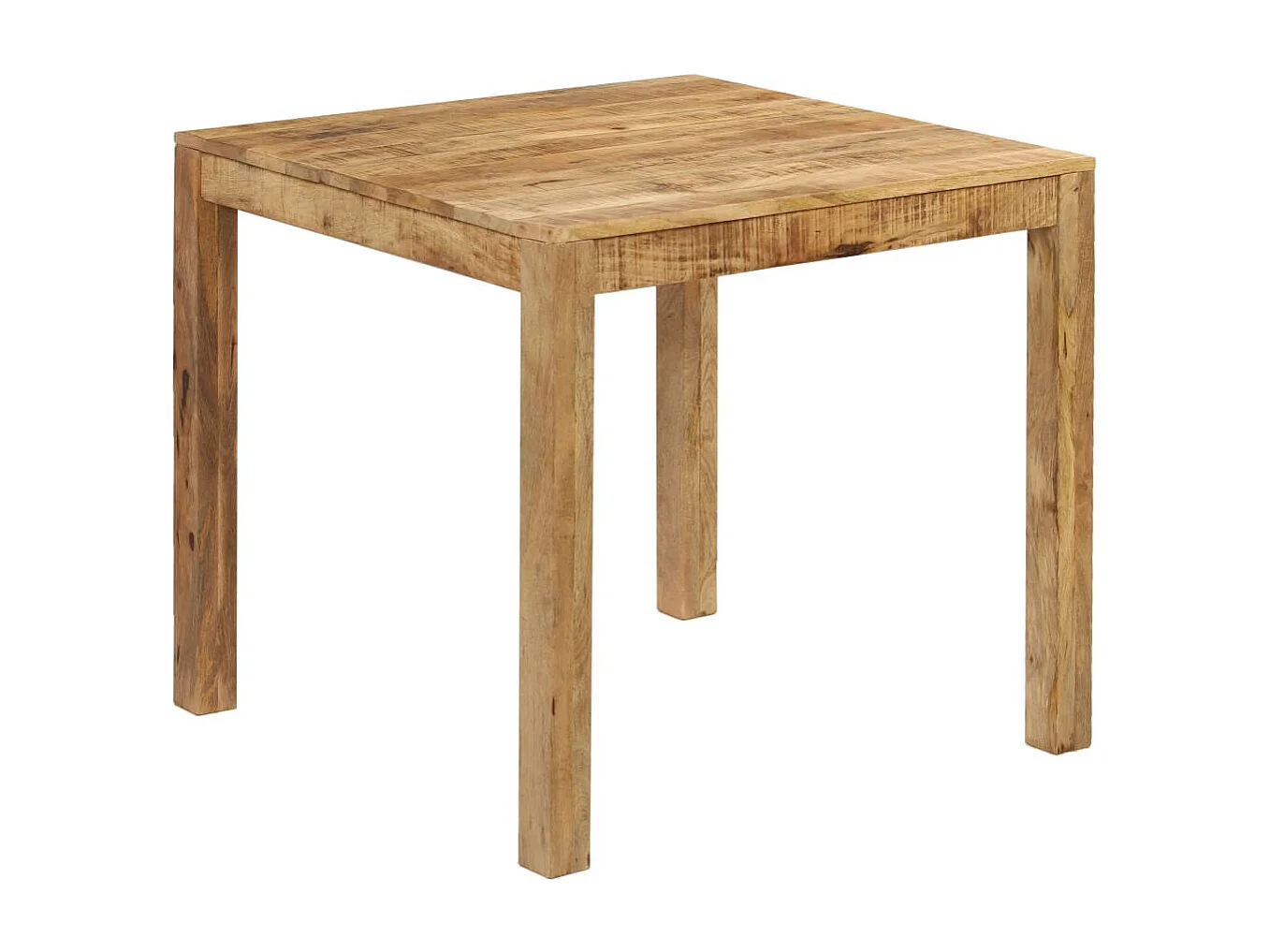 Table de salle à manger Bois de manguier massif 82x80x76