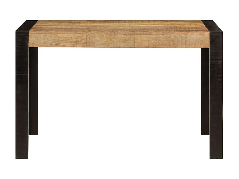 Table à dîner 120x60x76 bois de manguier massif