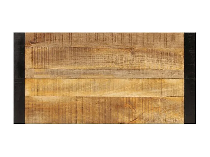 Table à dîner 120x60x76 bois de manguier massif