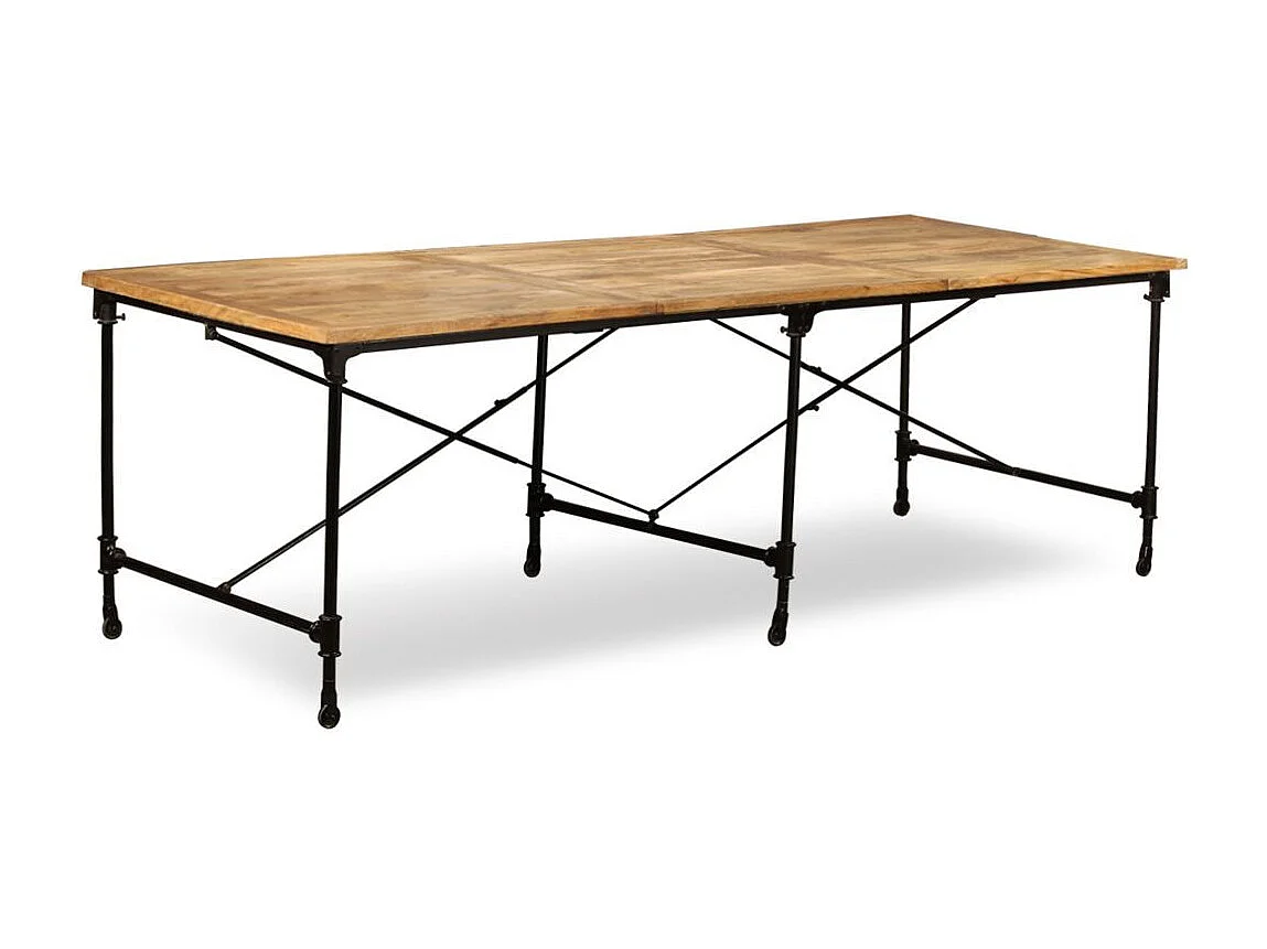 Table de salle à manger Bois de manguier massif 240cm