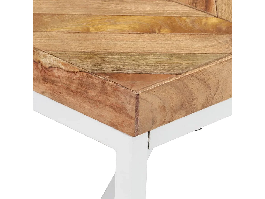 Table à dîner 180x90x76 Bois massif d'acacia et de manguier