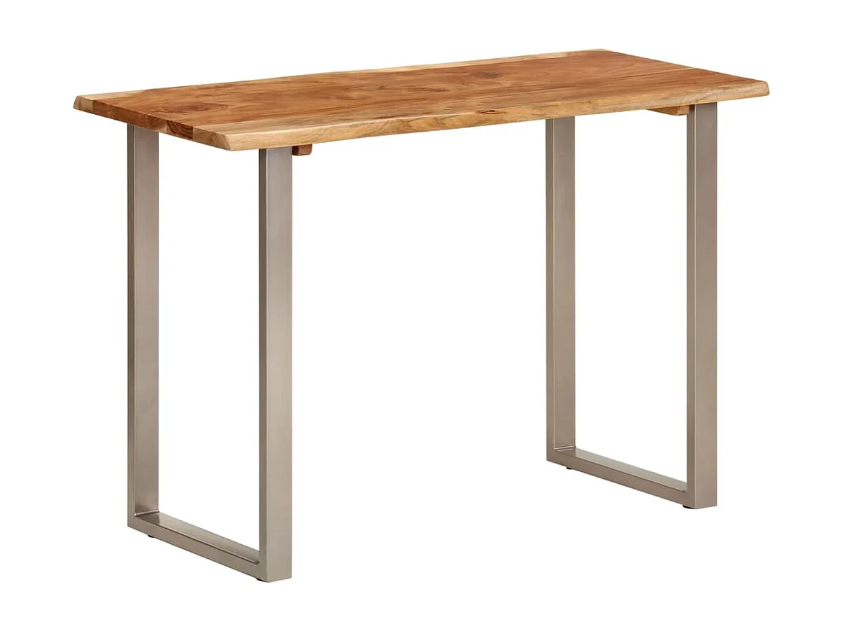 Table à dîner 110x50x76 Bois d'acacia solide