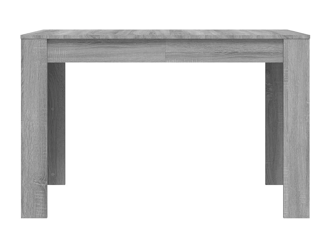 Table à dîner sonoma gris 120x60x76 bois d'ingénierie