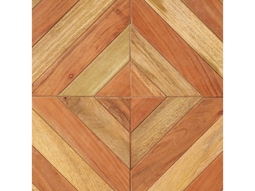 Table à dîner 120x60x76 Bois solide d'acacia et de manguier