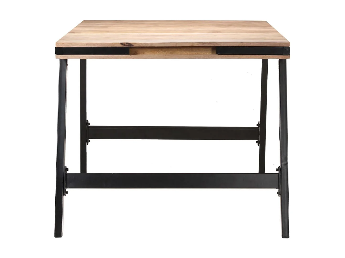 Table de salle à manger 180x90x76 Bois de manguier massif 4
