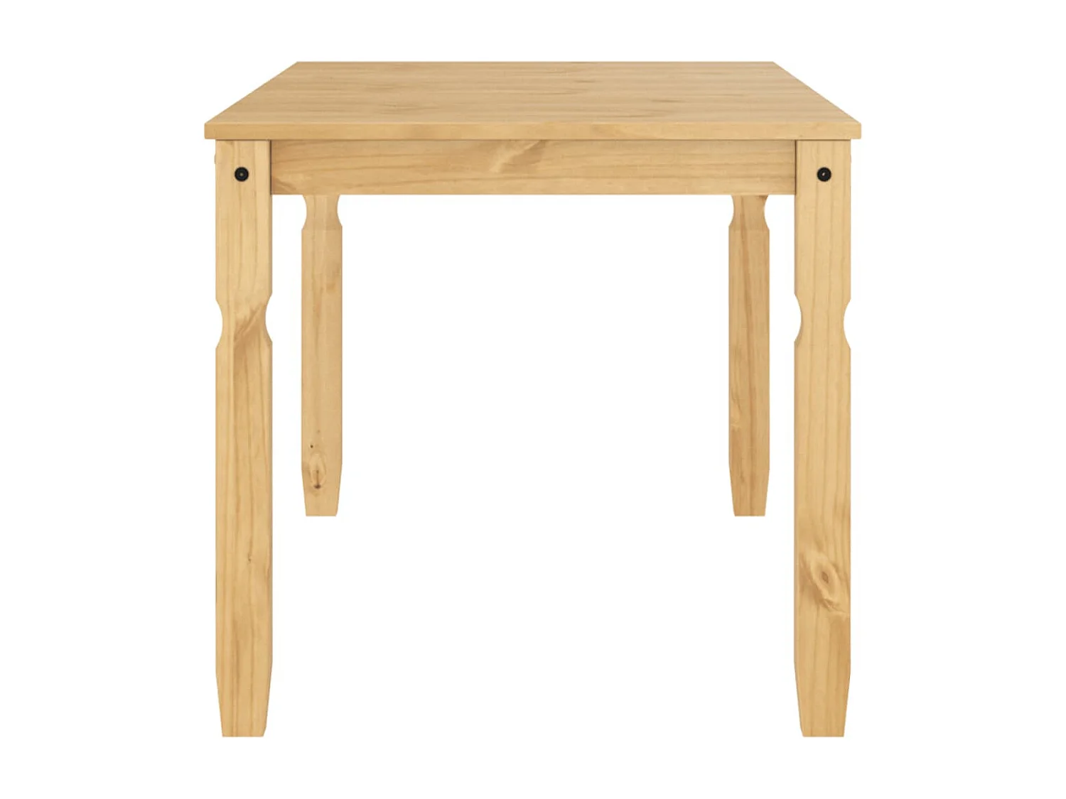 Table à manger Corona 160x80x75 bois massif de pin