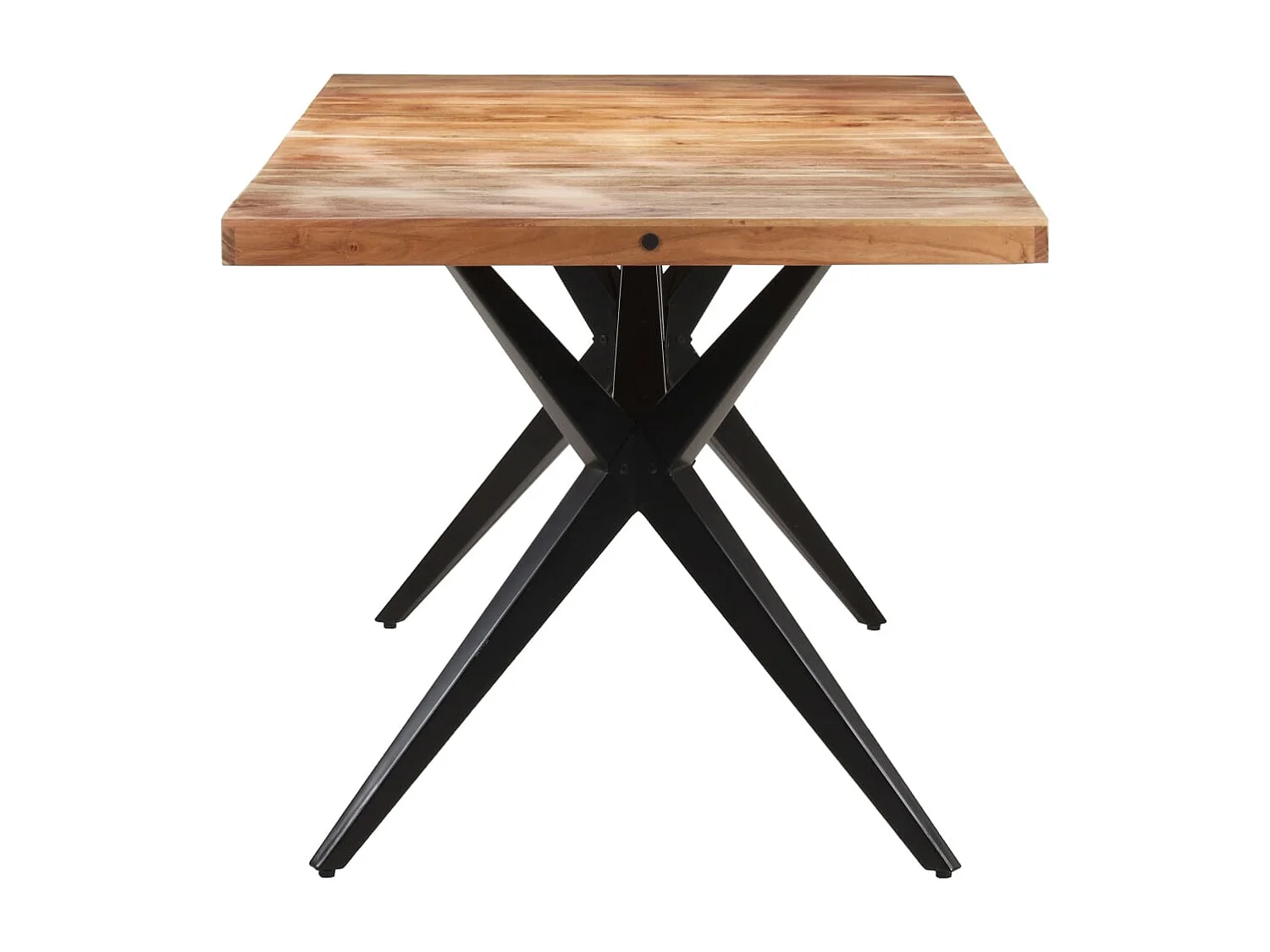 Table de salle à manger 160x80x76 Bois d'acacia solide