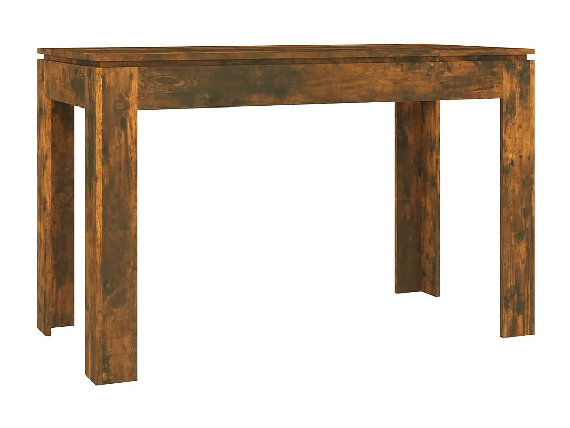 Table à dîner Chêne fumé 120x60x76 Bois d'ingénierie
