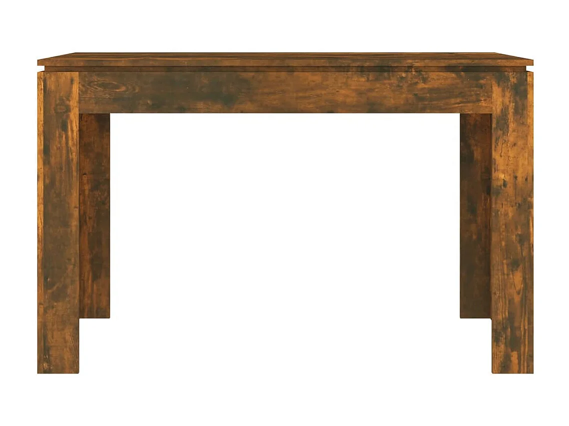Table à dîner Chêne fumé 120x60x76 Bois d'ingénierie