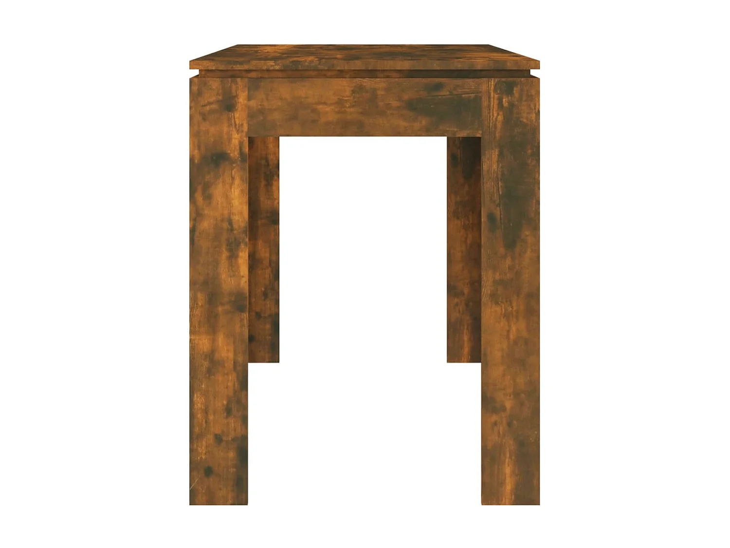 Table à dîner Chêne fumé 120x60x76 Bois d'ingénierie