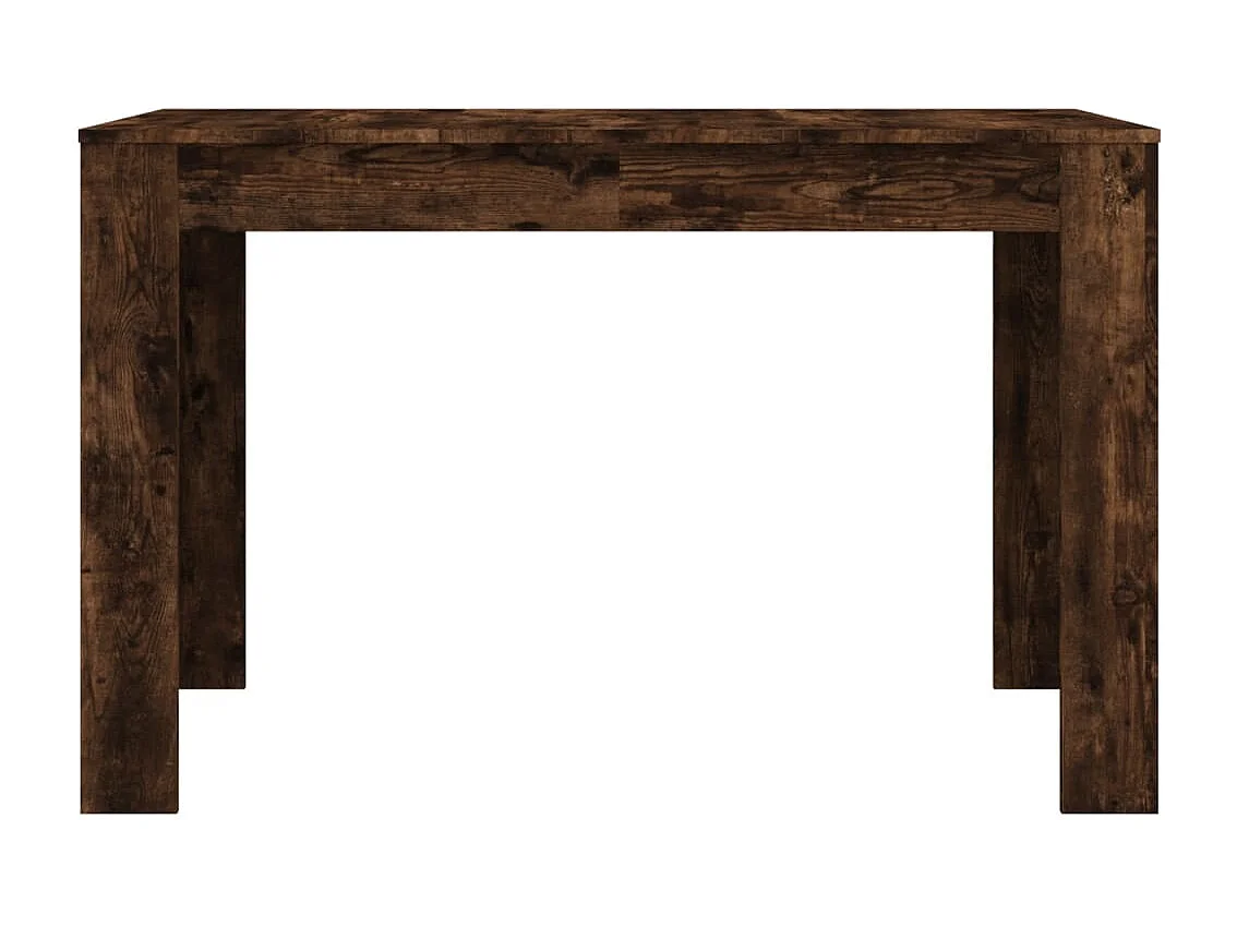 Table à dîner chêne fumé 120x60x76 bois d'ingénierie