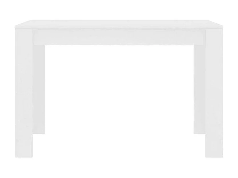 Table à manger bois blanc Kinsa 120cm