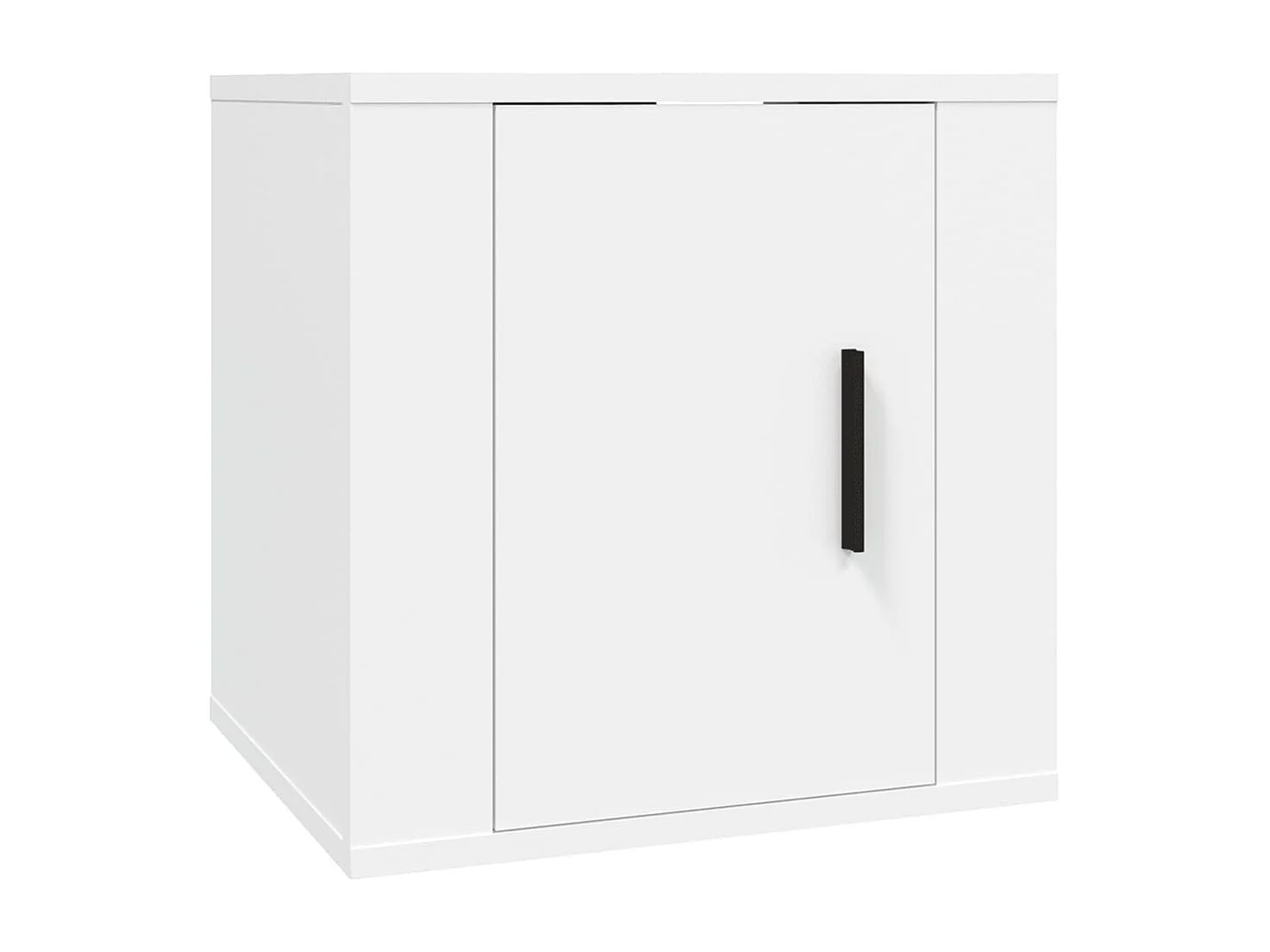 Ensemble de meubles TV 8 pcs Blanc Bois d'ingénierie