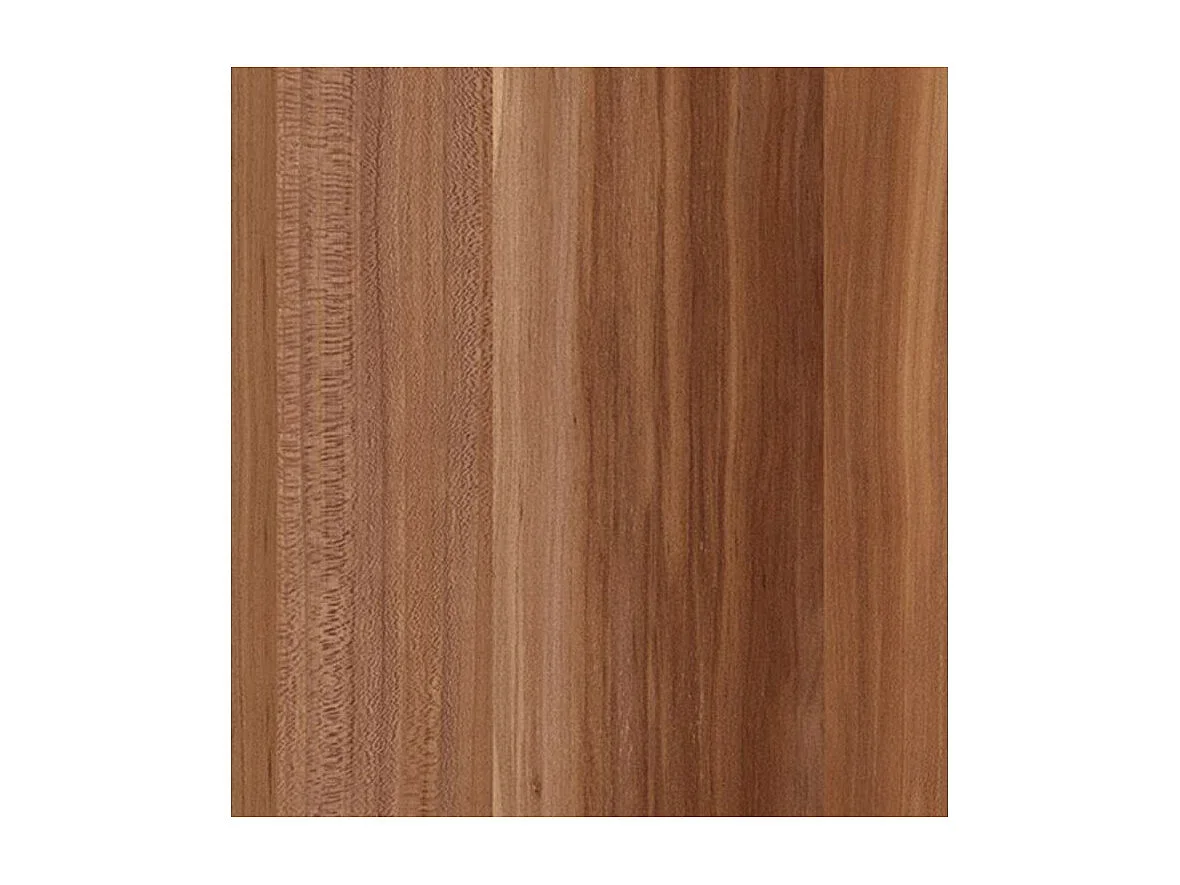 Lit escamotable superposé avec niches de rangement Briano-90x190-Cadre Noyer-Façade Noyer