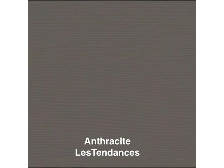 Lit escamotable vertical 90x190 Valka-Cadre Noyer-Façade Anthracite