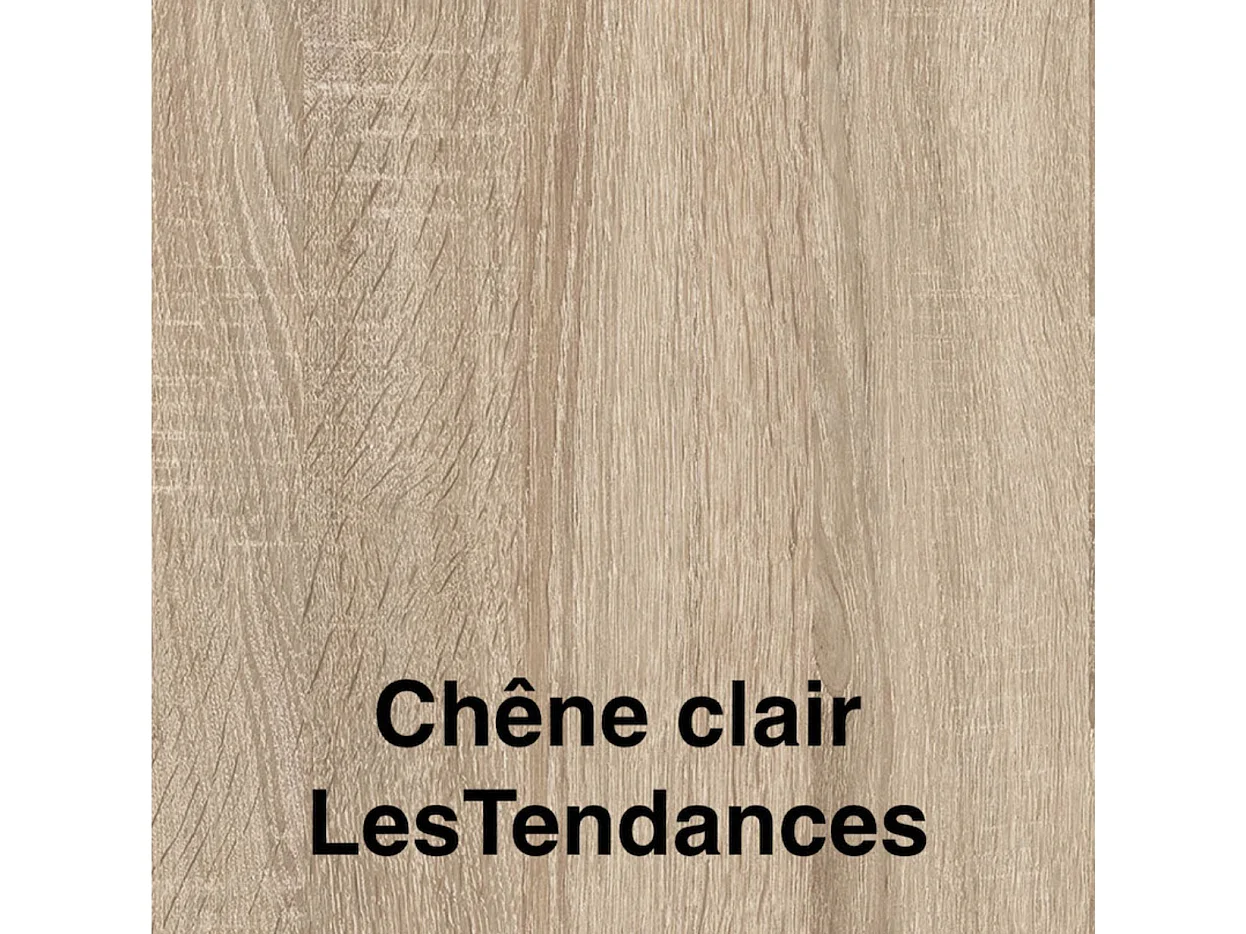 Lit escamotable horizontal LOGIA-140x200-Canapé Marron-Structure Noyer-Version lit+canapé