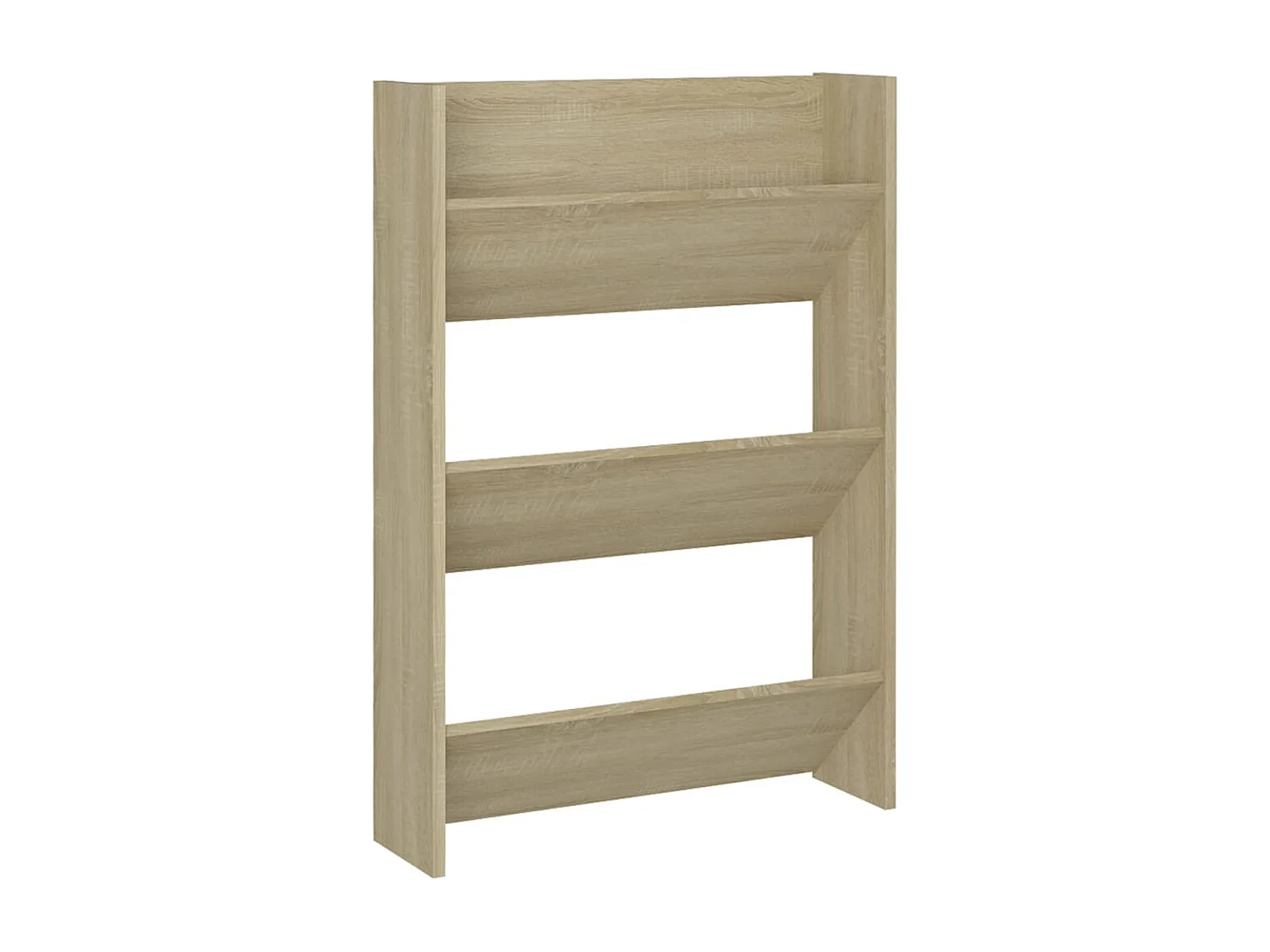 Armoire à chaussures murale Chêne Sonoma 60x18x90