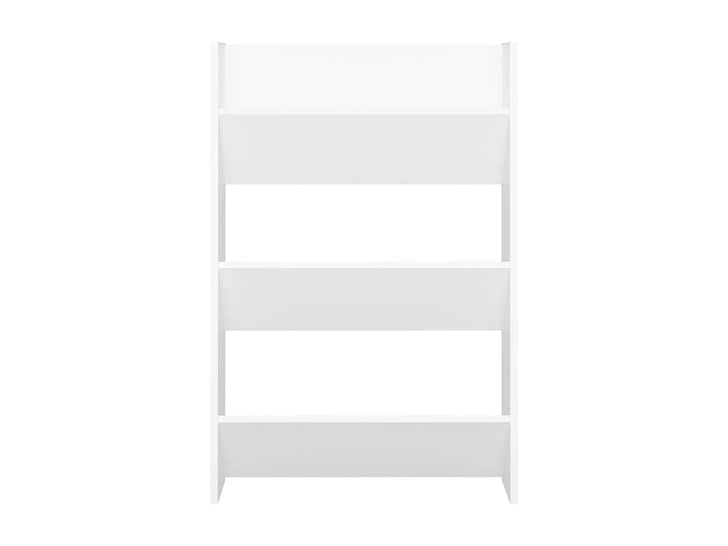 Armoire à chaussures murale 2 pc Blanc 60x18x90