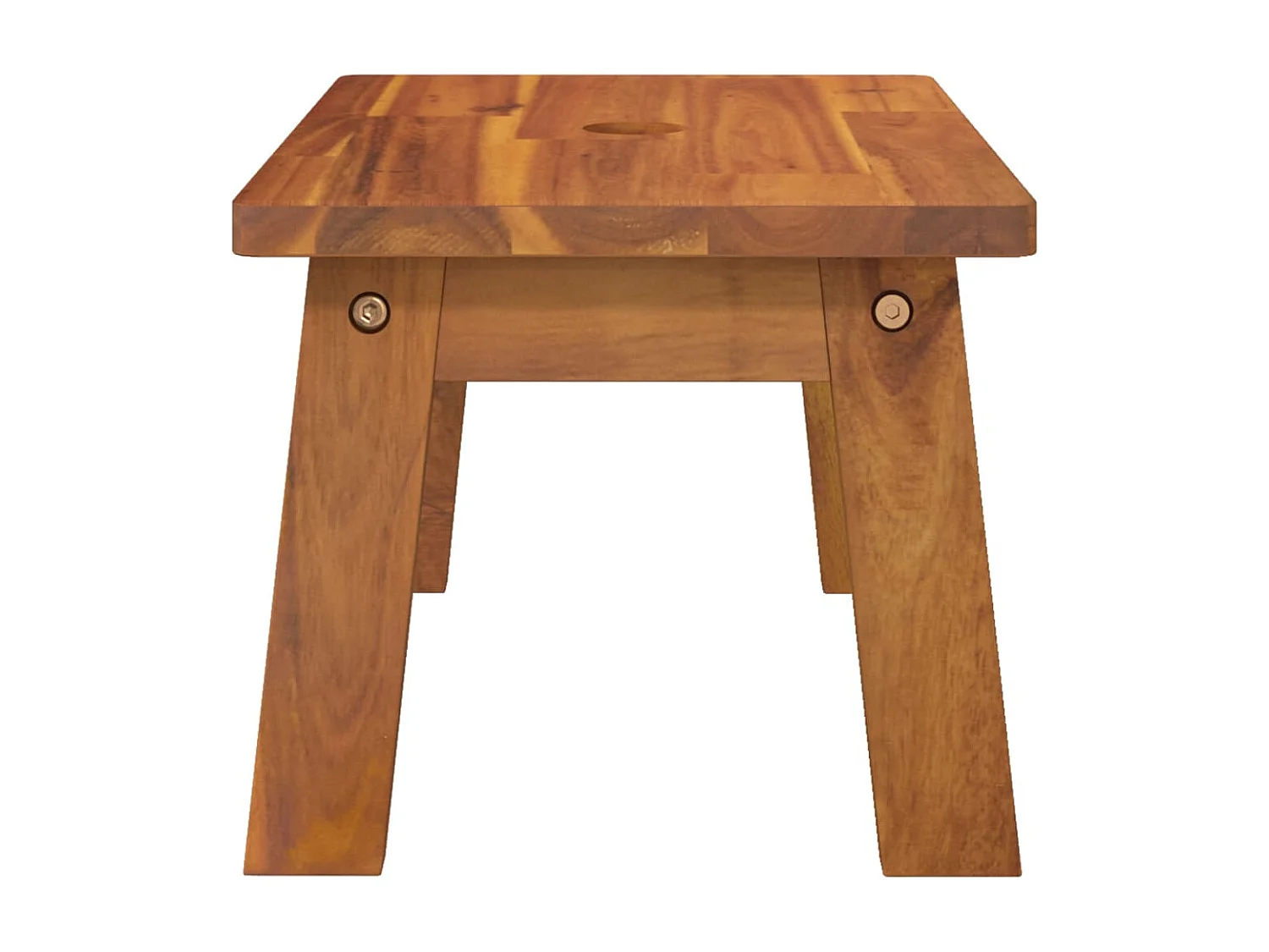 Tabouret-escabeau 38x26x22 Bois d'acacia solide