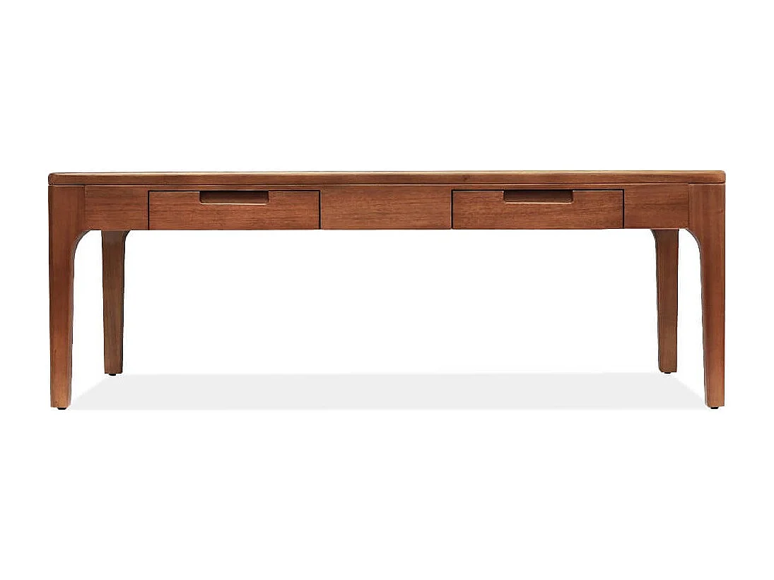 Table basse VALENCIA – Bois massif d’acajou – 120cm