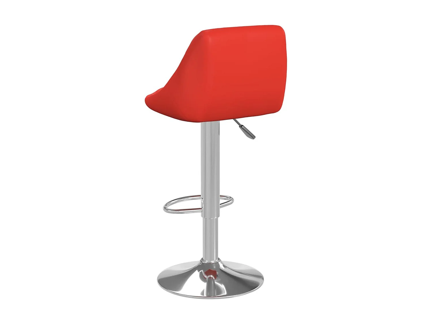 Tabourets de bar 2 pcs Rouge Similicuir 17