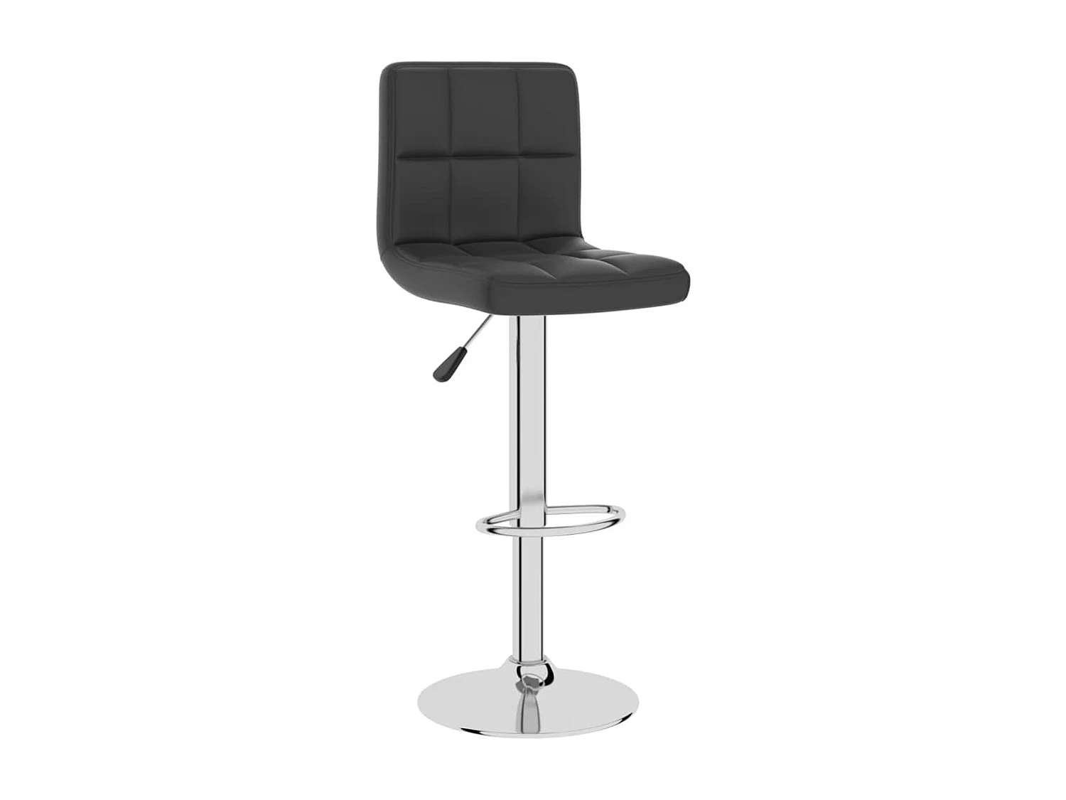 Tabouret de bar Noir Similicuir Simkol