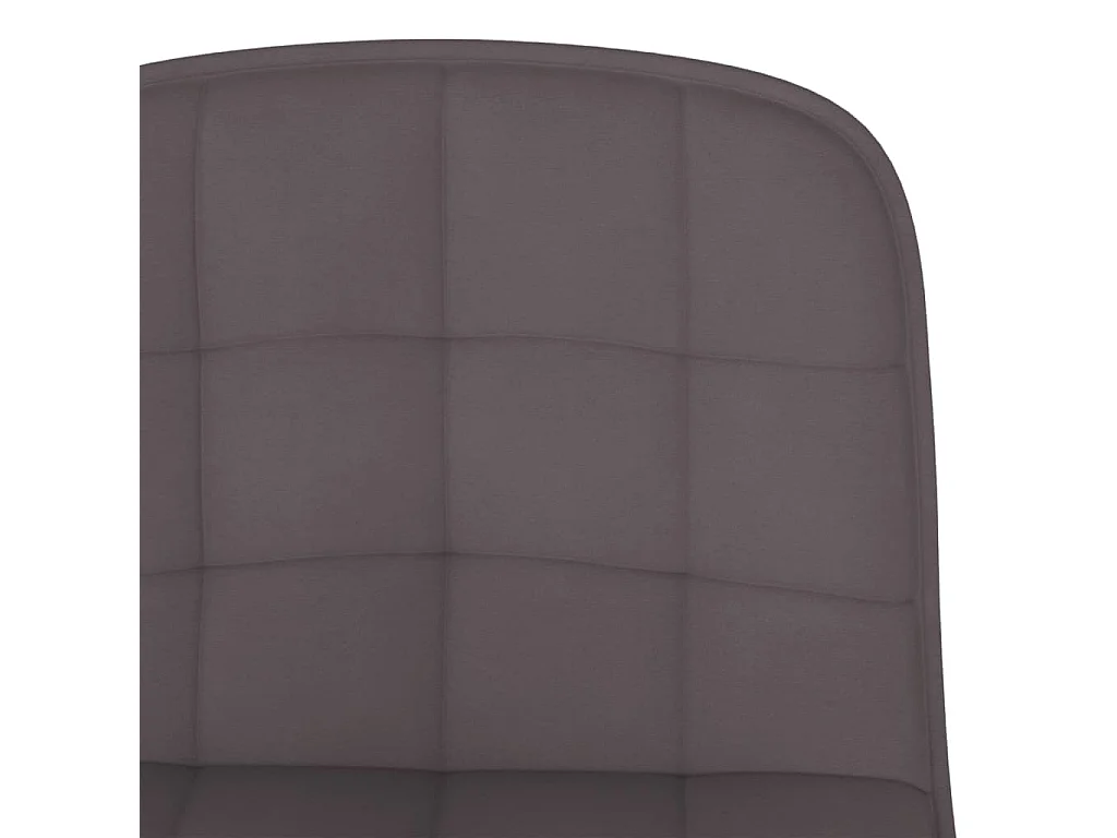 Tabourets de bar 2 pcs Taupe Tissu 10