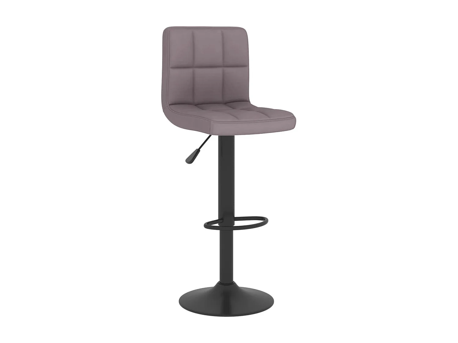Tabouret de bar Taupe Tissu 3