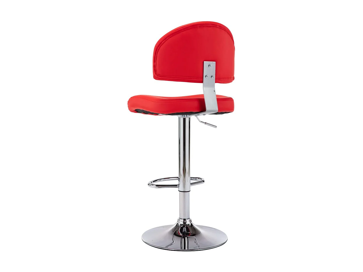 Tabourets de bar 2 pcs Rouge Similicuir Sokal
