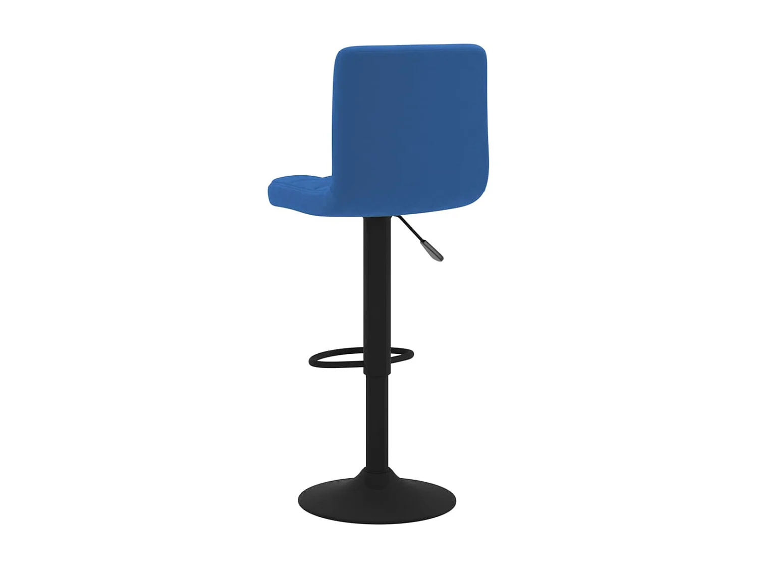 Tabourets de bar 2 pcs Bleu Velours