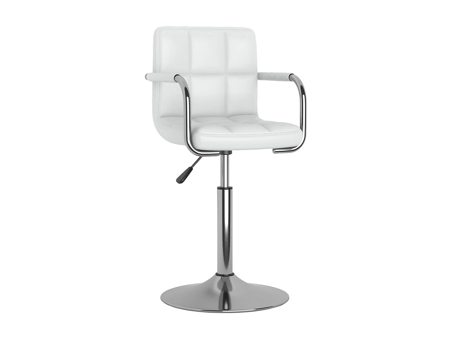 Tabouret de bar Blanc Similicuir 4