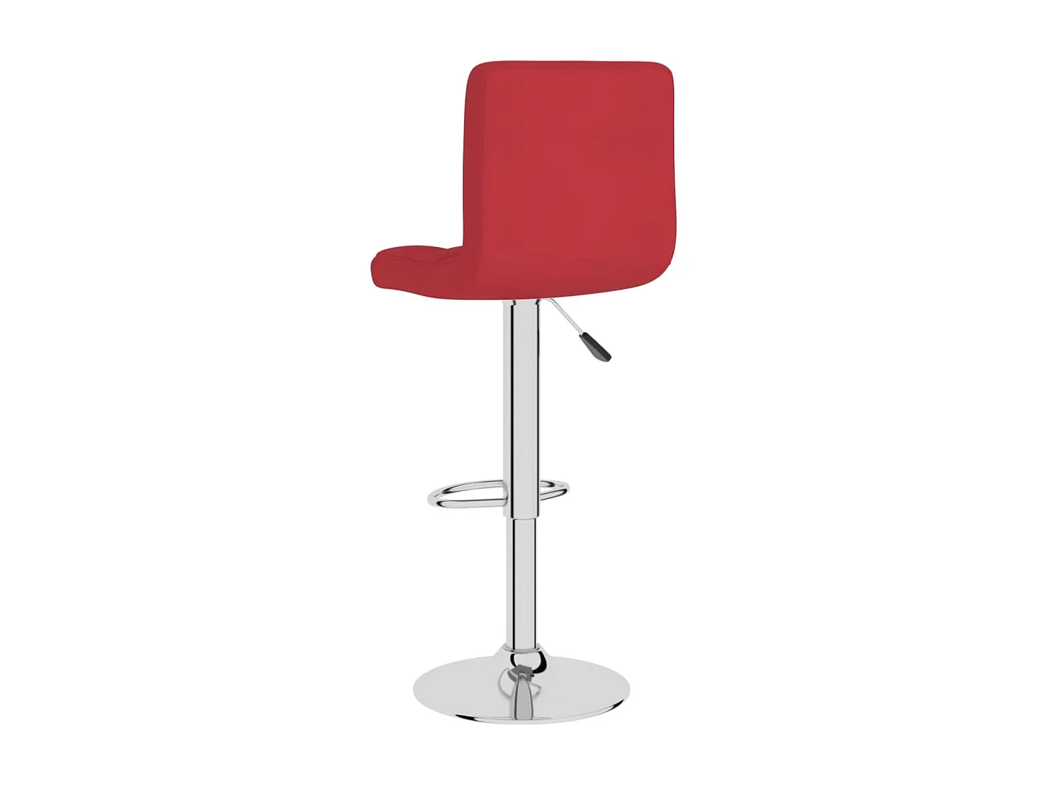 Tabourets de bar 2 pcs Rouge bordeaux Tissu 9