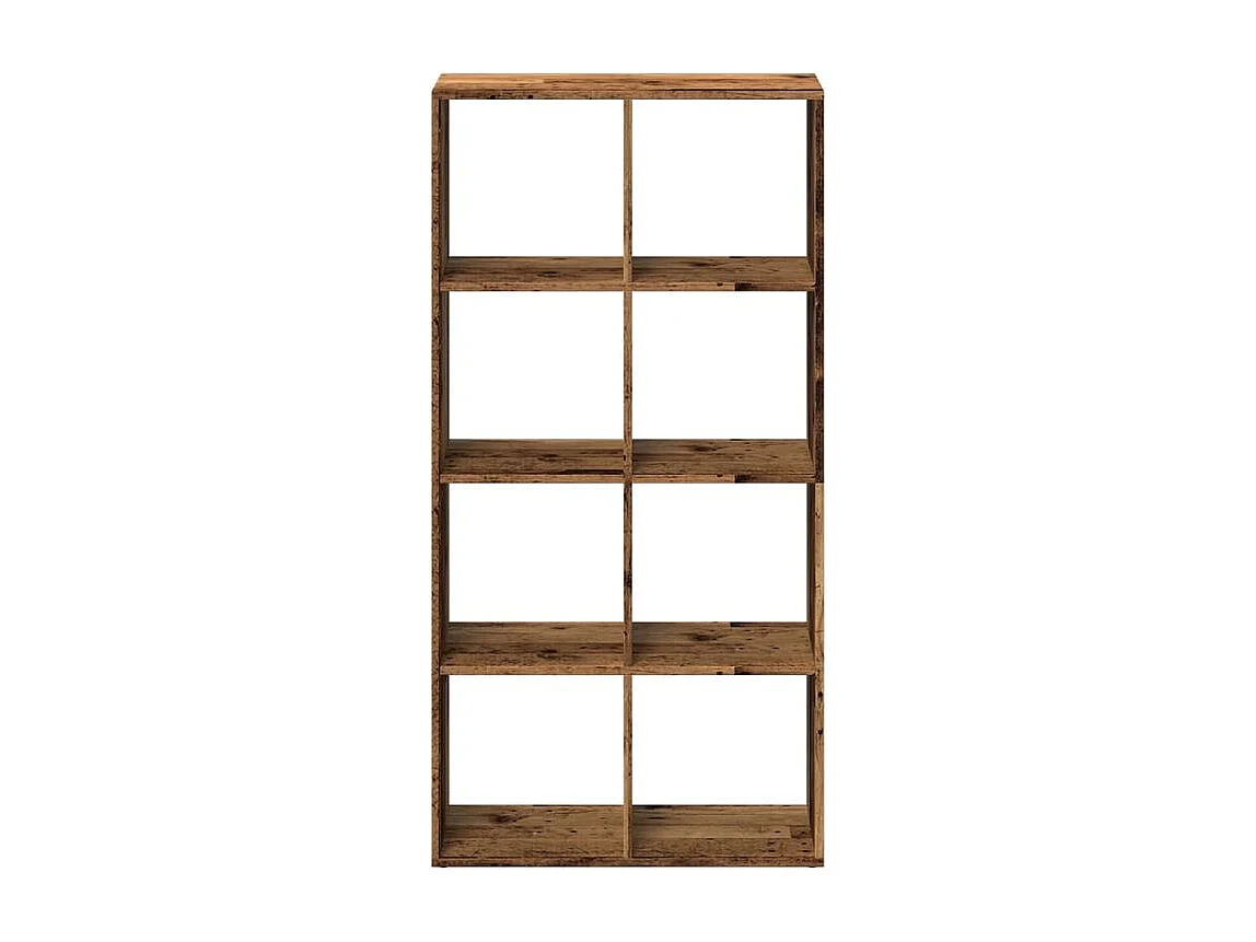 Étagère séparatrice de pièce vieux bois 69,5x29x137,5