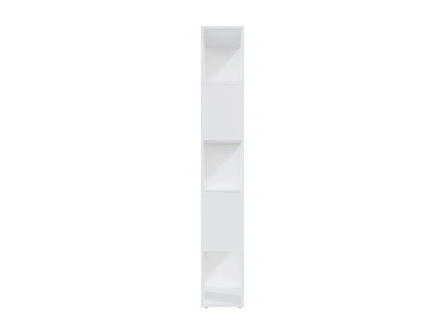 Bibliothèque Séparateur de pièce Blanc 60x24x155