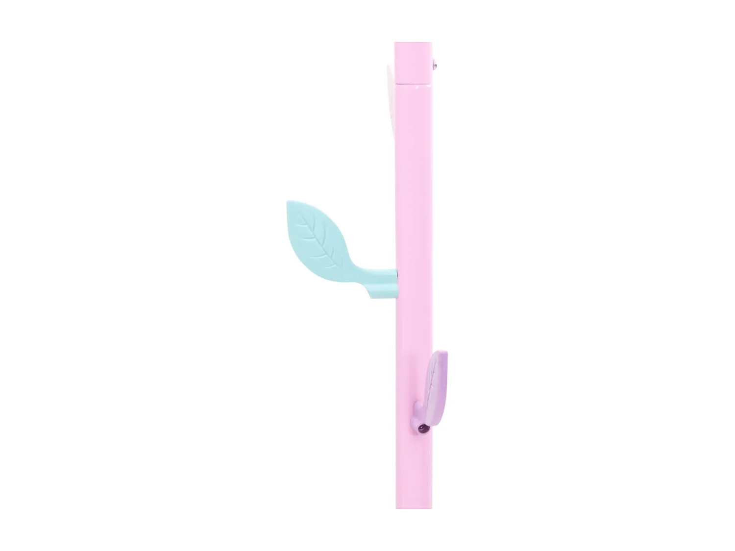 Porte-manteau sur pied KELY – Métal & Base lestées – H 172cm-Rose