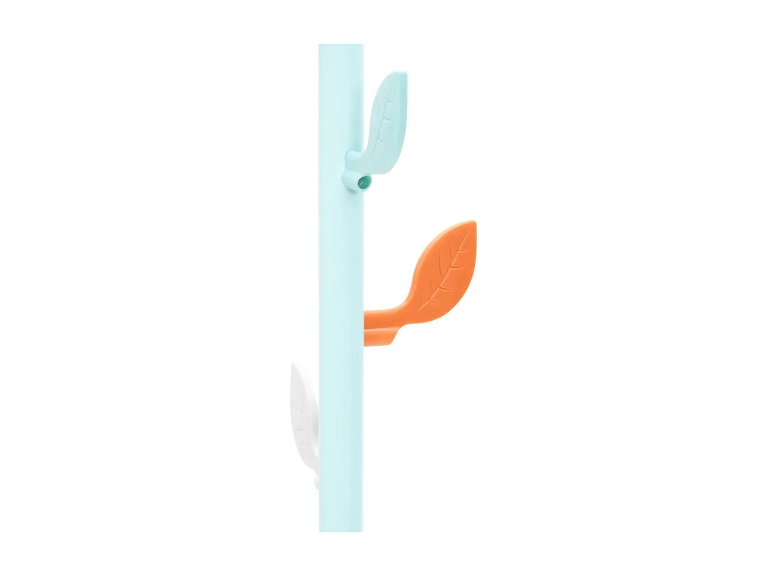 Porte-manteau sur pied KELY – Métal & Base lestées – H 172cm-Bleu